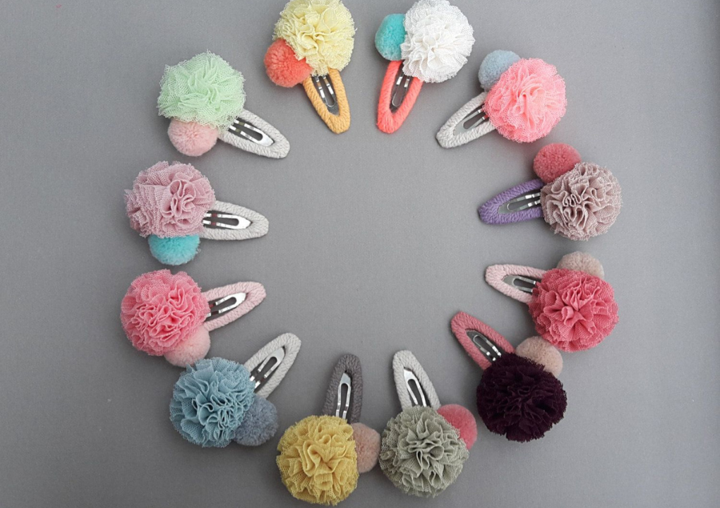 Crochet Barrettes