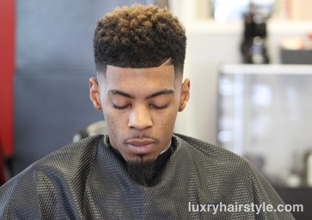 Curly High Top Fade