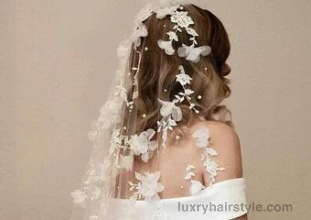 Bridal Hair Accessories with Veil 