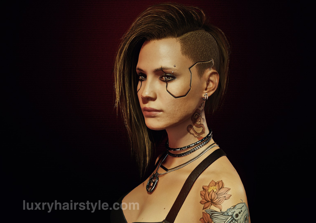 cyberpunk 2077 hairstyles mod