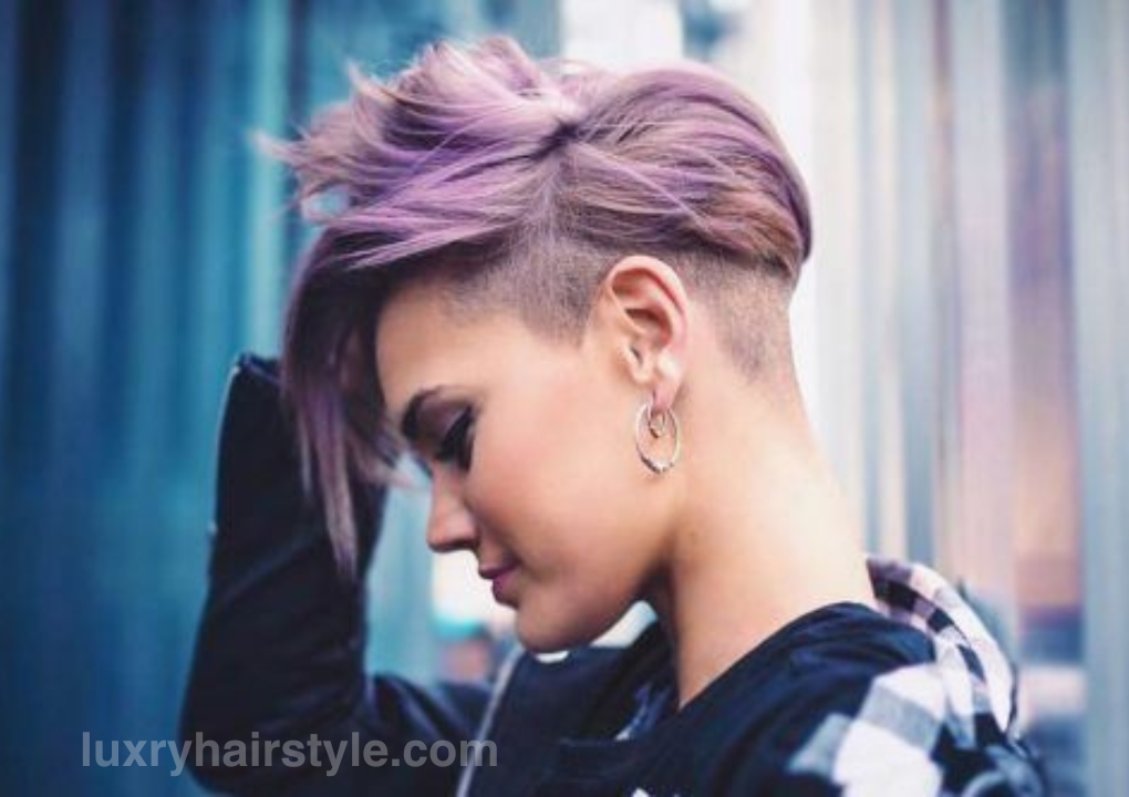 Neon-Highlighted Undercut