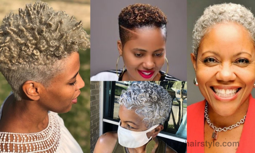 Tapered Afro Hair cut for over 60